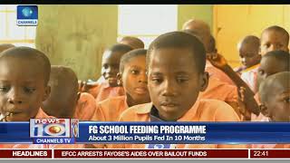 FG School Feeding Programme 19000 Public Schools Covered So Far [upl. by Elysha334]