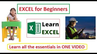 Excel Learning for Beginners  Complete Course [upl. by Stuckey]