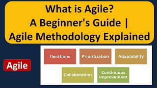 What is Agile A Beginners Guide  Agile Methodology Explained [upl. by Mayda723]