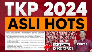 SOAL CPNS 2024 TKP TERBARU [upl. by Dennison3]