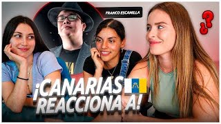 🇮🇨 MIS AMIGAS REACCIONAN a FRANCO ESCAMILLA 🇲🇽 ¡ No entendimos nada 😱 [upl. by Paik]