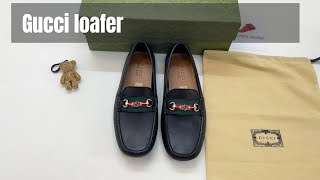 gucci mens wislet leather bit loafers Review [upl. by Hedaza]