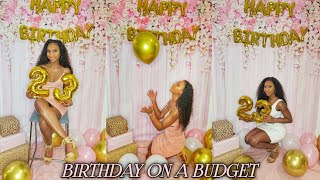 DIY BIRTHDAY PHOTOSHOOT AT HOME  WITH ANDROID PHONE🎁🎊 [upl. by Musetta]