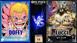 OP9 R2  Doffy vs Lucci [upl. by Natsyrk]