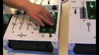 DEMO KORG KM402  Mixer DJ 4 voies avec Kaoss pad [upl. by Ailemor380]