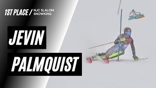 Jevin Palmquist NJC SL Snowking 3424 [upl. by Groh]