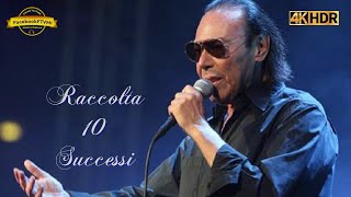 ANTONELLO VENDITTI  Raccolta 10 successi in Video 4K [upl. by Bradan785]