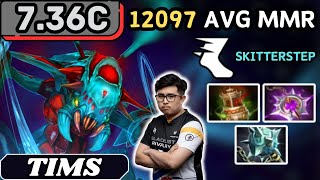 736c  Tims WEAVER Soft Support Gameplay  Dota 2 Full Match Gameplay [upl. by Alemak511]