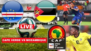 Cape Verde vs Mozambique Live Stream Africa Cup Nations AFCON Football Match Score Highlights Direct [upl. by Saxet188]