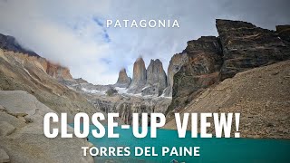 Torres del Paine Windy Get a closeup view [upl. by Gnof]