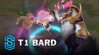 T1 Bard Skin Spotlight  PreRelease  PBE Preview  League of Legends [upl. by Mackay]