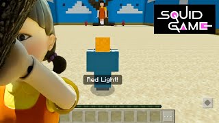 Squid Game MOD Minecraft PE  Red Light Green Light Challenge  Squid Game Map For Minecraft PE [upl. by Notsrik626]