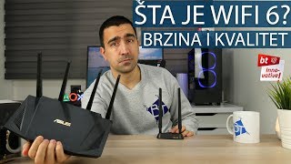 ŠTA JE WIFI 6 BRZINA I KVALITET SIGNALA  Test Asus AX58U [upl. by Ger]