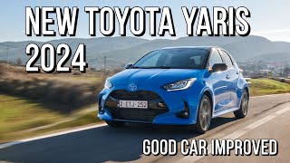 NEW TOYOTA YARIS 2024  IMPROVED AND IT IMPRESSES  TEST DRIVE AND FIRST IMPRESSIONS  REVIEW [upl. by Aicnilav699]