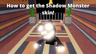 How to get the Shadow Monster Skin in Accurate Piggy Roleplay Mysterious Being Badge [upl. by Barden392]