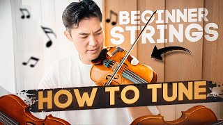 How to Tune VIOLIN amp VIOLA 🎻 FAST amp EASY [upl. by Benedicta]