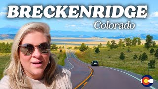 Breckenridge Colorado in Summer  Breck Gondola Ride  Driving From Woodland Park to Breckenridge [upl. by Alemat]