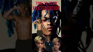 Drawing Rappers as CARTOONS ft xxxtentacionLil PumpTravis Scott [upl. by Ahsai]