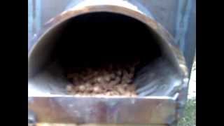 Homemade pellet burner by Hagi BiH 2 part [upl. by Altheta]