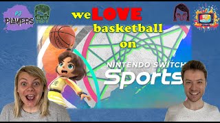 How to play Basketball on Nintendo Switch Sports [upl. by Sackman]