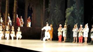 Solor variation Daniil Korsuntsev  Royal Opera House August 13th 2011 [upl. by Yt]