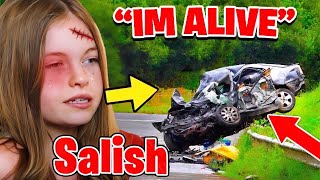 Salish Matter ALMOST DIED in Car Crash Jordan Matter SAD [upl. by Auhsot895]