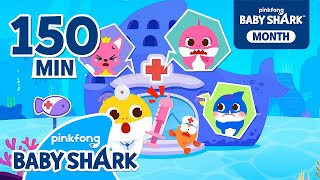 Welcome to the Baby Shark Doctors Hospital  Compilation  Shark Month  Baby Shark Official [upl. by Nawek711]