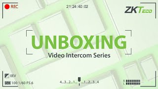 Unboxing ZKTecos Video Intercom Series  Your ultimate integrated door entry solutions [upl. by Coleville]