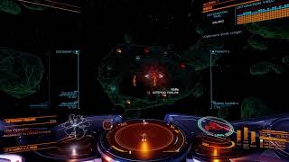 Elite Dangerous  Core Mining with CMDR Giles Farnaby  Metal Rich Asteroid  Rhodplumsite [upl. by Keyek]