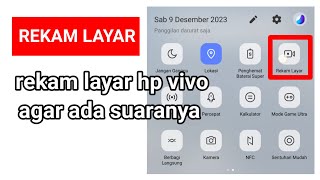 cara merekam layar hp Vivo agar ada suaranya [upl. by Clevey]