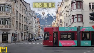 Innsbruck Austria 4K Drive Tour [upl. by Hamas]