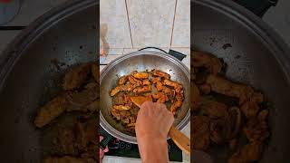 Tallarin saltado de Pollo 🍝🍴 recetas comida pollo tallarinsaltado [upl. by Lyram]