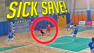 TOP 5  Best Goalkeeper Saves I WEEK 76 2016 [upl. by Azilanna]