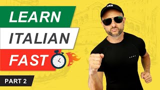 LEARN ITALIAN FAST  How to learn Italian Fast 23 [upl. by Genvieve]