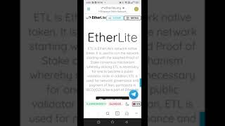 Add Etherlite Mainnet to Metamask Wallet [upl. by Theurer536]