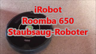 Unser neuer quotMitbewohnerquot IROBOT Romba 650 [upl. by Shevlo]