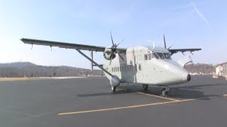 C23 Sherpa Landing And Taxiing [upl. by Sergius208]