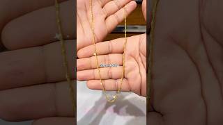 Chain for Daily use …jewellery goldjewellery song youtubeshorts viralvideo [upl. by Wauters]