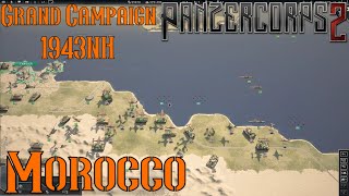 Morocco  26 January 1943  Panzer Corps 2  Grand Campaign 1943NH [upl. by Nimajnab172]