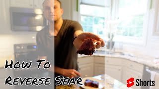 How to Reverse Sear Steak in 60 Seconds  Filet on a Traeger Grill Shorts [upl. by Rowe]