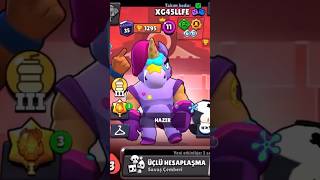 1300 BERRY MİSİN BEE 3LÜ HESAPLAŞMANIN GİTMESİNİ HALA SİNDİREMEDİM  brawlstars shorts [upl. by Laamak]