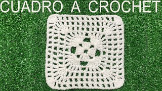 PASO A PASO PARA TEJER CUADRADO A CROCHET PARA MANTEL [upl. by Porta]