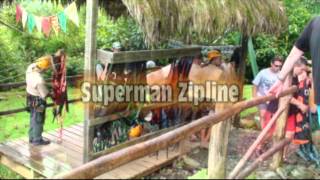 Zipline and Superman Run Costa Rica [upl. by Olram198]