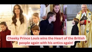 Cheeky Prince Louis wins the Heart of the British people again with his antics again [upl. by Fayette]