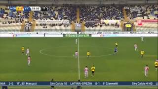 Serie B 20142015  32ª giornata Modena vs Vicenza [upl. by Rezzani647]