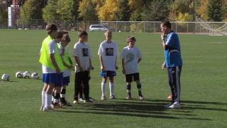 Soccer Training  Defending Drills 1 [upl. by Yema]