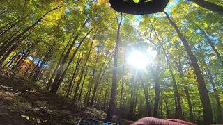 Brown County Mountain Biking October 2023 [upl. by Eimmij]