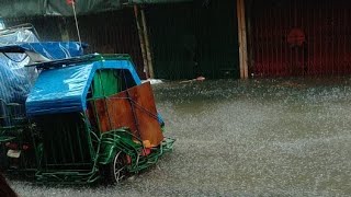 DIVISORIA LUBOG NA SA BAHA MANILA UPDATE CARINA BAGYO [upl. by Glenine]