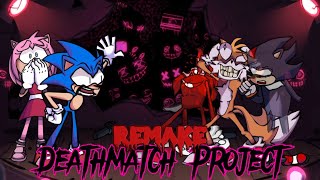 Deathmatch Project But Crazy Tails and Sonic sing it Remake  FNF Corruption Takeover [upl. by Tsirhc]