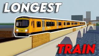 LONGEST TRAIN IN SCR Roblox SCR Guards Logbook S1E4 [upl. by Harihat]